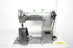 Singer 138W101 Twin Needle Needle Feed Post Bed Industrial Sewing Machine
