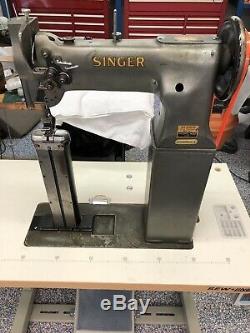 Singer 138WSV102HP walking foot post 2 needle industrial sewing machine
