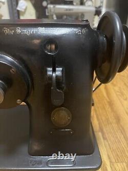 Singer 143W2. Zigzag Leather & Canvas Sewing Machine. New 1.5 Amp Motor. QA2