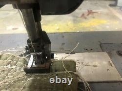 Singer 145W304 Long Arm Double Needle Walking Foot Industrial Sewing Machine 30