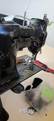 Singer 151w1 Walking Foot Industrial Sewing Machine Professional Binding Setup