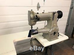 Singer 153 B8b Cylinder Bed Walking Foot Reverse 110v Industrial Sewing Machine