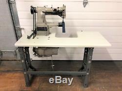 Singer 153 B8b Cylinder Bed Walking Foot Reverse 110v Industrial Sewing Machine