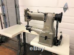 Singer 153 B8b Cylinder Bed Walking Foot Reverse 110v Industrial Sewing Machine