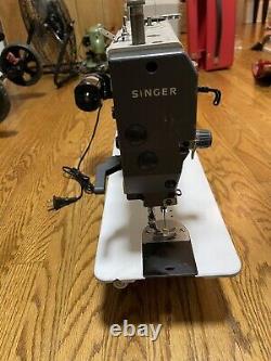 Singer 1591 Heavy Duty Leather & Canvas Sewing Machine. New 2.5 Amp Motor. G9