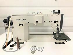 Singer 1591d300g Hi Speed Reverse 110v Ndl Positioner Industrial Sewing Machine