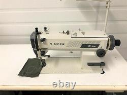 Singer 1591d300g Hi Speed Reverse 110v Ndl Positioner Industrial Sewing Machine