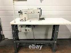 Singer 1591d300g Hi Speed Reverse 110v Ndl Positioner Industrial Sewing Machine