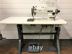 Singer 1591d300g Hi Speed Reverse 110v Ndl Positioner Industrial Sewing Machine