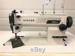 Singer 1591d300g High Speed 1n +reverse New 110v Servo Industrial Sewing Machine
