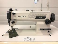 Singer 1591d300g High Speed 1n +reverse New 110v Servo Industrial Sewing Machine