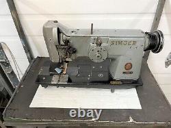 Singer 167 W 101 Two Needle Zig Zag 3/8 Spacing Industrial Sewing Machine