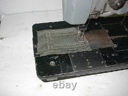 Singer 167 W 101 Two Needle Zig Zag 5/16 Spacing Industrial Sewing Machine