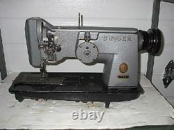 Singer 167 W 101 Two Needle Zig Zag 5/16 Spacing Industrial Sewing Machine