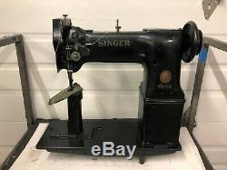 Singer 168w101 Postbed Walking Foot Leather/upholstery Industrial Sewing Machine