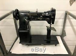 Singer 168w101 Postbed Walking Foot Leather/upholstery Industrial Sewing Machine