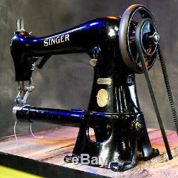 Singer 17-23 Double Roller Foot Leather Decorative Industrial Sewing Machine