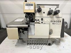 Singer 1831u High Speed 3 Thread Serger Head Only Industrial Sewing Machine