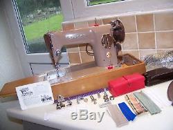 Singer 201k Mk2 Heavy Duty Semi Industrial Sewing Machine, Case/manual, Serviced