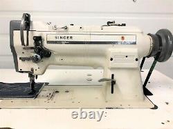 Singer 211a567ab Walking Foot Big Bobbin Rev 110volt Industrial Sewing Machine