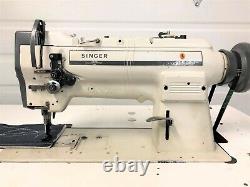 Singer 211a567ab Walking Foot Big Bobbin Rev 110volt Industrial Sewing Machine