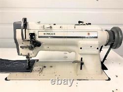 Singer 211a567ab Walking Foot Big Bobbin Rev 110volt Industrial Sewing Machine