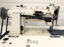 Singer 211a567ab Walking Foot Big Bobbin Rev 110volt Industrial Sewing Machine