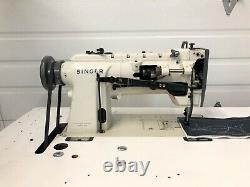 Singer 211a567ab Walking Foot Big Bobbin Rev 110volt Industrial Sewing Machine