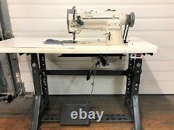 Singer 211a567ab Walking Foot Big Bobbin Rev 110volt Industrial Sewing Machine