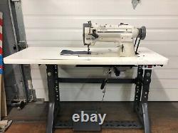 Singer 211a567ab Walking Foot Big Bobbin Rev 110volt Industrial Sewing Machine