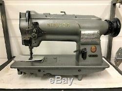 Singer 211g156 Walking Foot Vertical Bobbin Reverse Industrial Sewing Machine