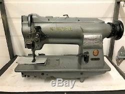 Singer 211g156 Walking Foot Vertical Bobbin Reverse Industrial Sewing Machine