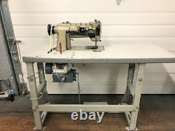 Singer 211u566 Walking Foot Big Bobbin Rev 110v Servo Industrial Sewing Machine