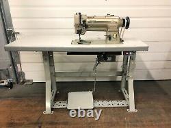 Singer 211u566 Walking Foot Big Bobbin Rev 110v Servo Industrial Sewing Machine