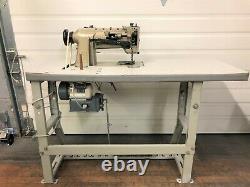 Singer 211u566 Walking Foot Big Bobbin Rev 110v Servo Industrial Sewing Machine