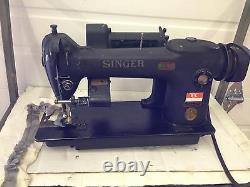 Singer 241-12 Single Needle With Mansew Ruffler Industrial Sewing Machine