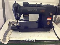 Singer 241-12 Single Needle With Mansew Ruffler Industrial Sewing Machine