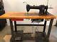 Singer 241-3 Industrial Sewing Machine and Table