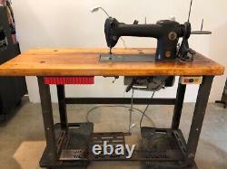 Singer 241-3 Industrial Sewing Machine and Table