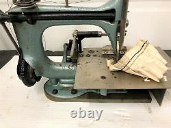 Singer 24-53 Vintage Two Needle Ruffler Chainstitch Industrial Sewing Machine