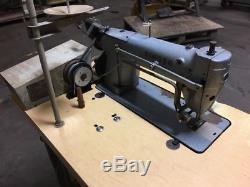 Singer 281-143 Industrial Sewing Machine With Singer Needle Positioner Vintage