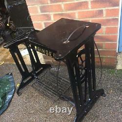 Singer 29K Cylinder Arm Leather Patcher Industrial Sewing Machine Stand/Base