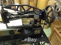 Singer 29-4 Industrial Cylinder Sewing Machine Leather Original
