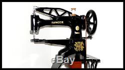 Singer 29-4 Industrial Cylinder Sewing Machine Major Restoration Must See