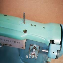 Singer 327K Green Vintage 1960s Sewing Machine & Case