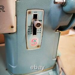 Singer 327K Green Vintage 1960s Sewing Machine & Case