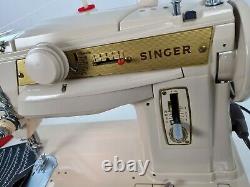 Singer 411g Slant O'matic Sewing Machine, Zig-zag, Multi, Service, Elect Pat Test