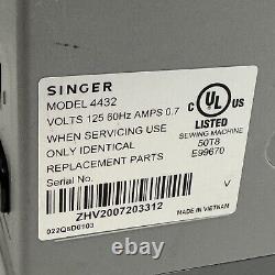 Singer 4432 Heavy Duty Mechanical Sewing Machine Pre-Owned