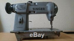 Singer 451K 45 Heavy Duty Industrial Sewing Machine Very Rare Factory Piece