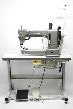 Singer 45B6BC Long Arm Cylinder Arm Wheel Feed Industrial Sewing Machine